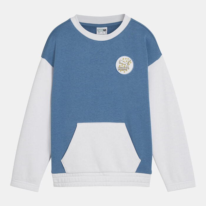 PUMA Kids' Classics FC Sweatshirt Blue PUMA Kids' Classics FC Sweatshirt Blue image number 0