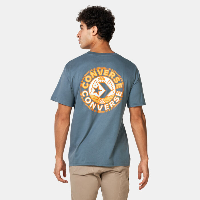Converse Men's UFO T-Shirt Blue Converse Men's UFO T-Shirt Blue image number 1