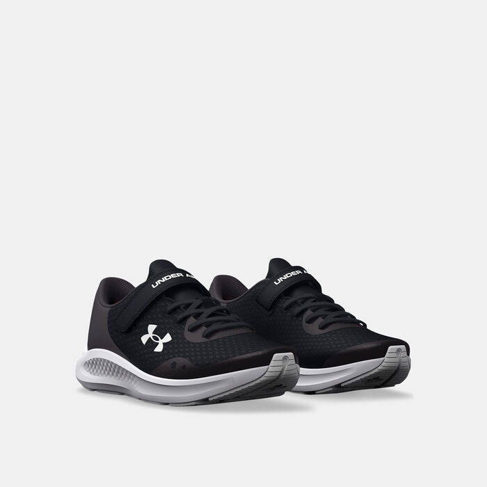Under Armour UA Pursuit 3 AC Running Shoe (Younger Kids) Black image number 1