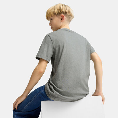 PUMA Kids' Essential No. 1 Logo T-Shirt Grey