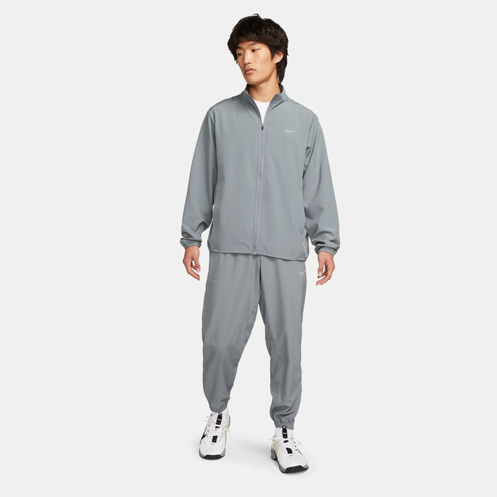 Nike Men's Dri-FIT Tapered Pants Grey Nike Men's Dri-FIT Tapered Pants Grey image number 2