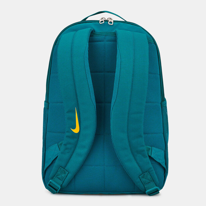 Nike Kids' Brasilia Backpack (18L) Green Nike Kids' Brasilia Backpack (18L) Green image number 1