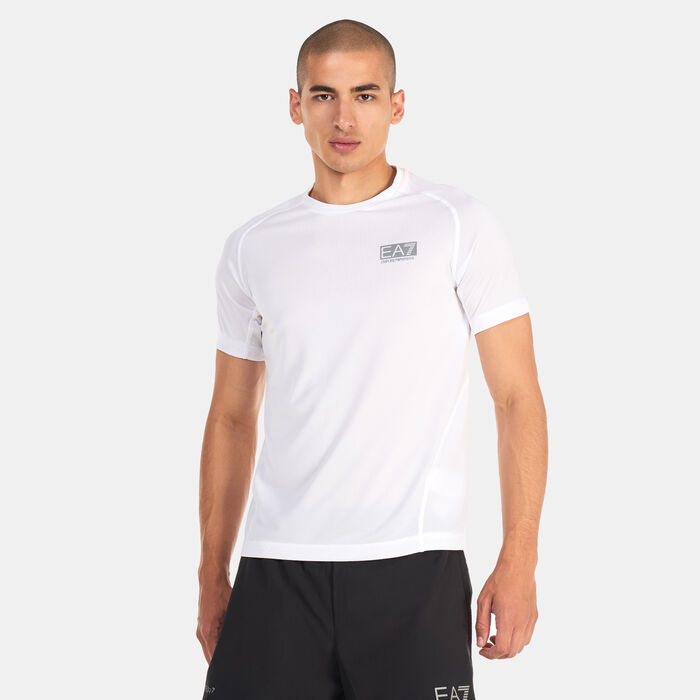 EA7 Emporio Armani Men's Ventus 7 Logo T-Shirt White image number 0