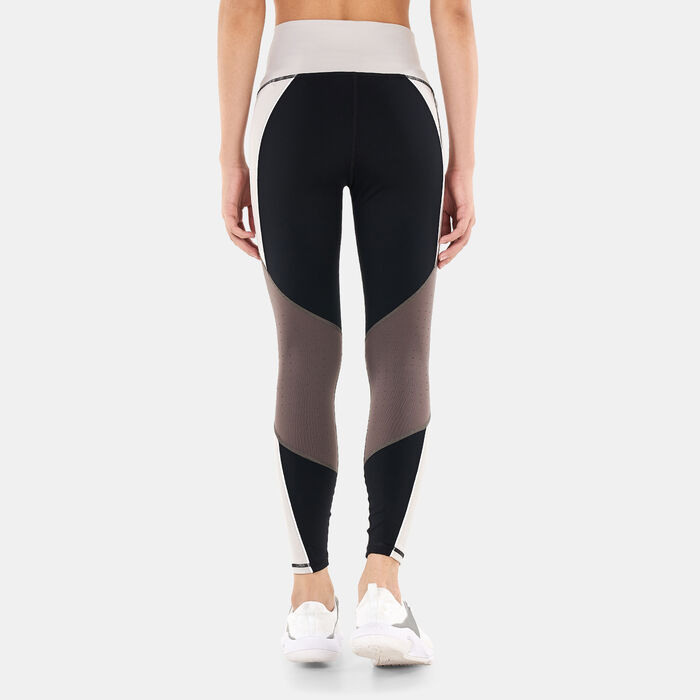 Under Armour Women's UA RUSH™ Ankle Leggings Black Under Armour Women's UA RUSH™ Ankle Leggings Black image number 1