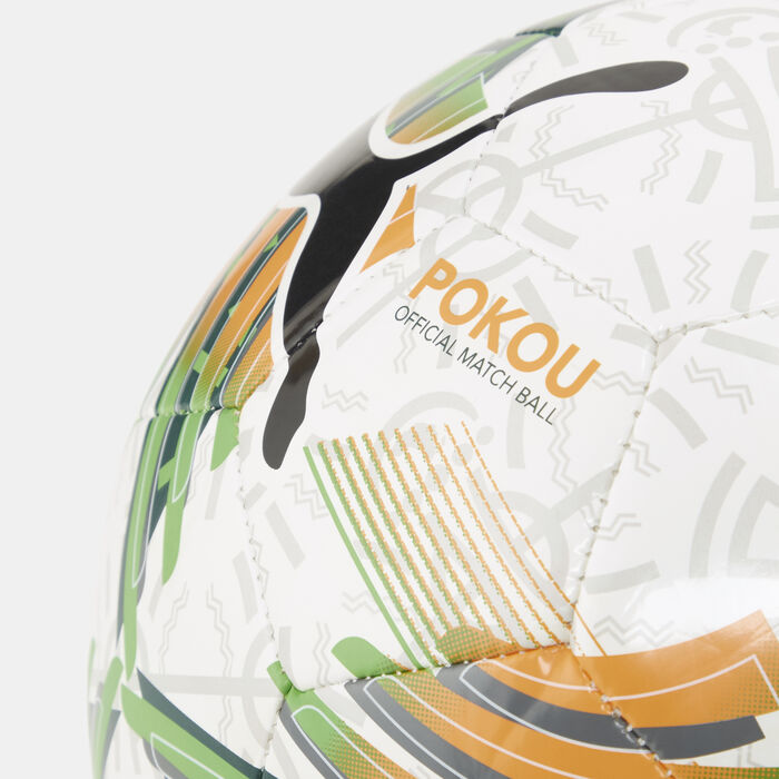 PUMA Orbita 6 AFCON Football White PUMA Orbita 6 AFCON Football White image number 2