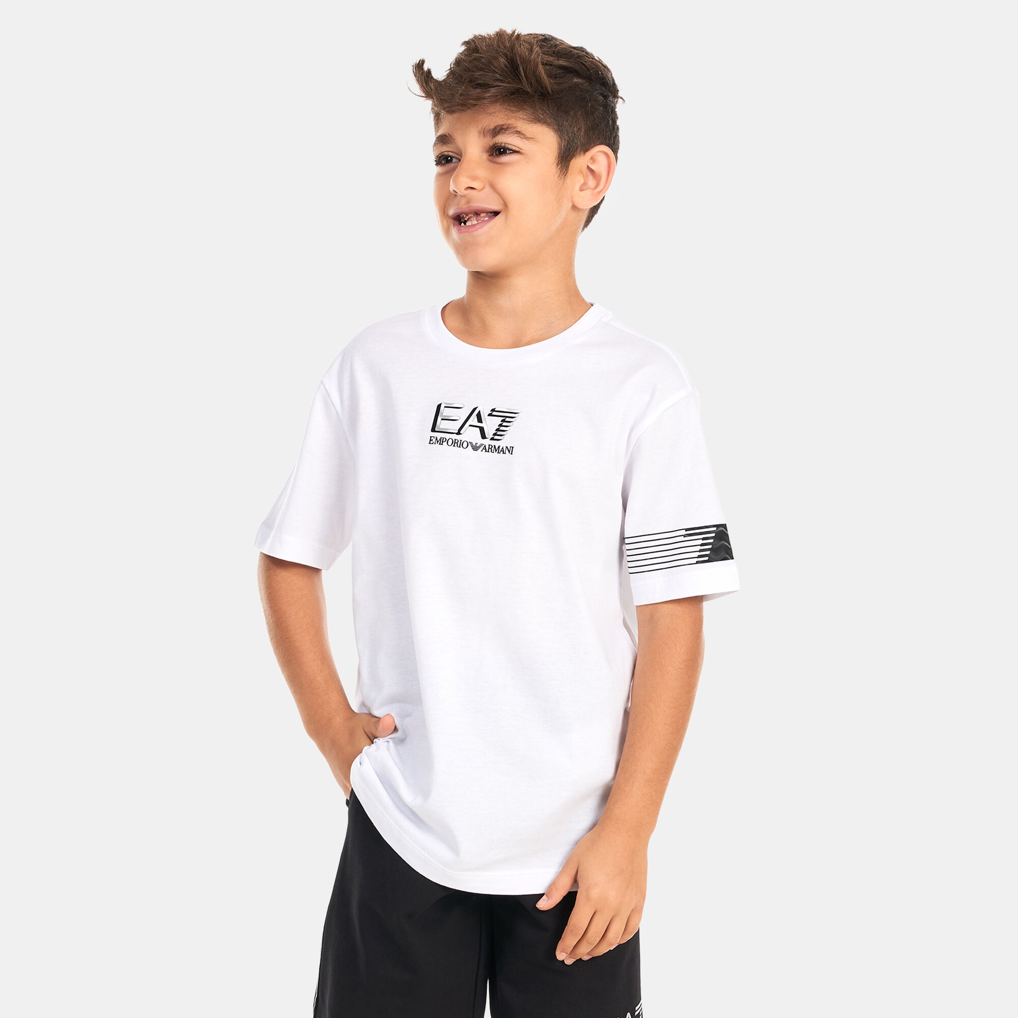 Ea7 t shirt kids hot sale