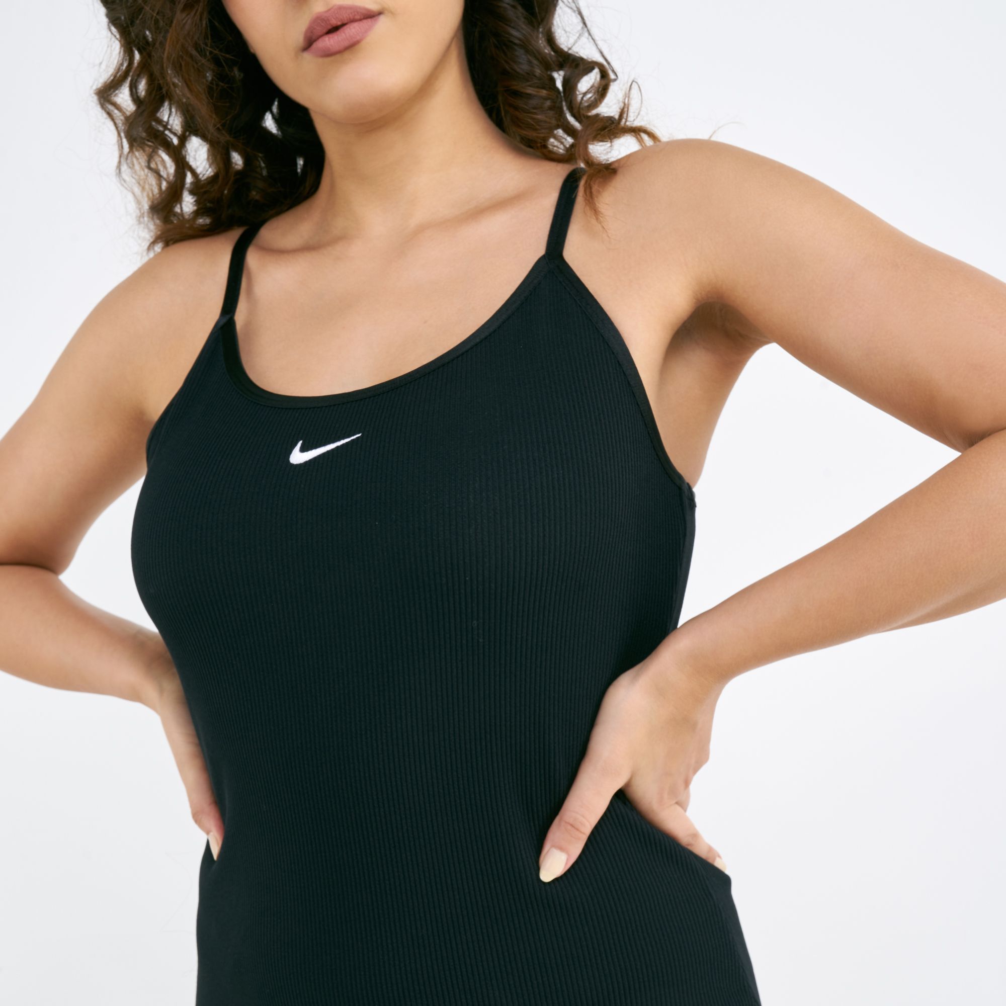 Nike women's ribbed jdi dress 2025