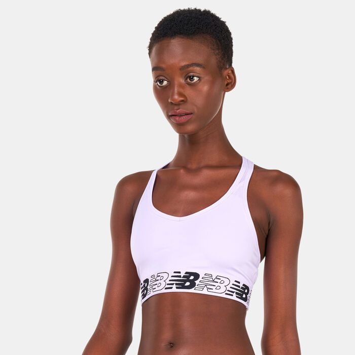 New Balance Women's 3.0 Pace Sports Bra Black New Balance Women's 3.0 Pace Sports Bra Black image number 0