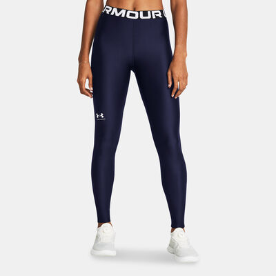 Under Armour Women's HeatGear Training Leggings Blue Under Armour Women's HeatGear Training Leggings Blue