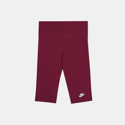 Nike Kids' Sportswear Bike Shorts Maroon