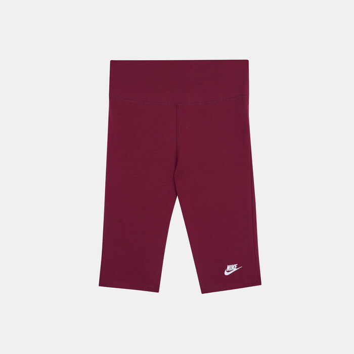 Nike Kids' Sportswear Bike Shorts Maroon image number 0