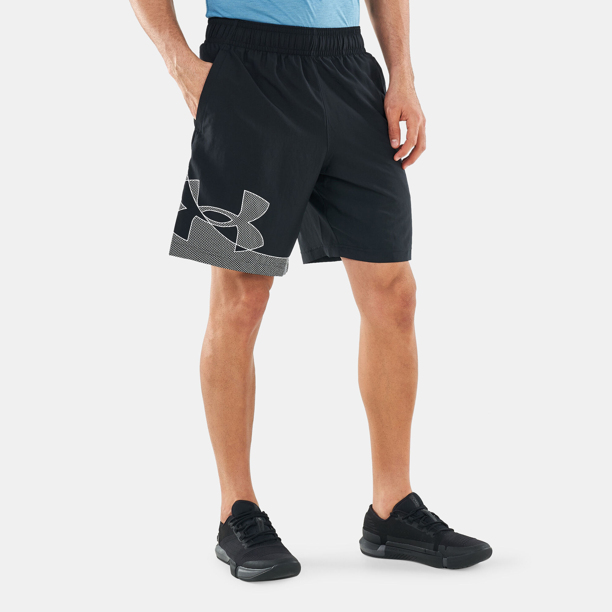 Buy Under Armour Men s UA Woven Graphic Shorts Black in KSA SSS