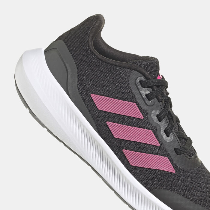 adidas Kids' Falcon 3 Sport Shoe Black adidas Kids' Falcon 3 Sport Shoe Black image number 9