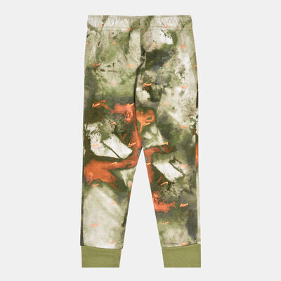 Nike Kids' Sportswear Club Marble Fleece Pants Green