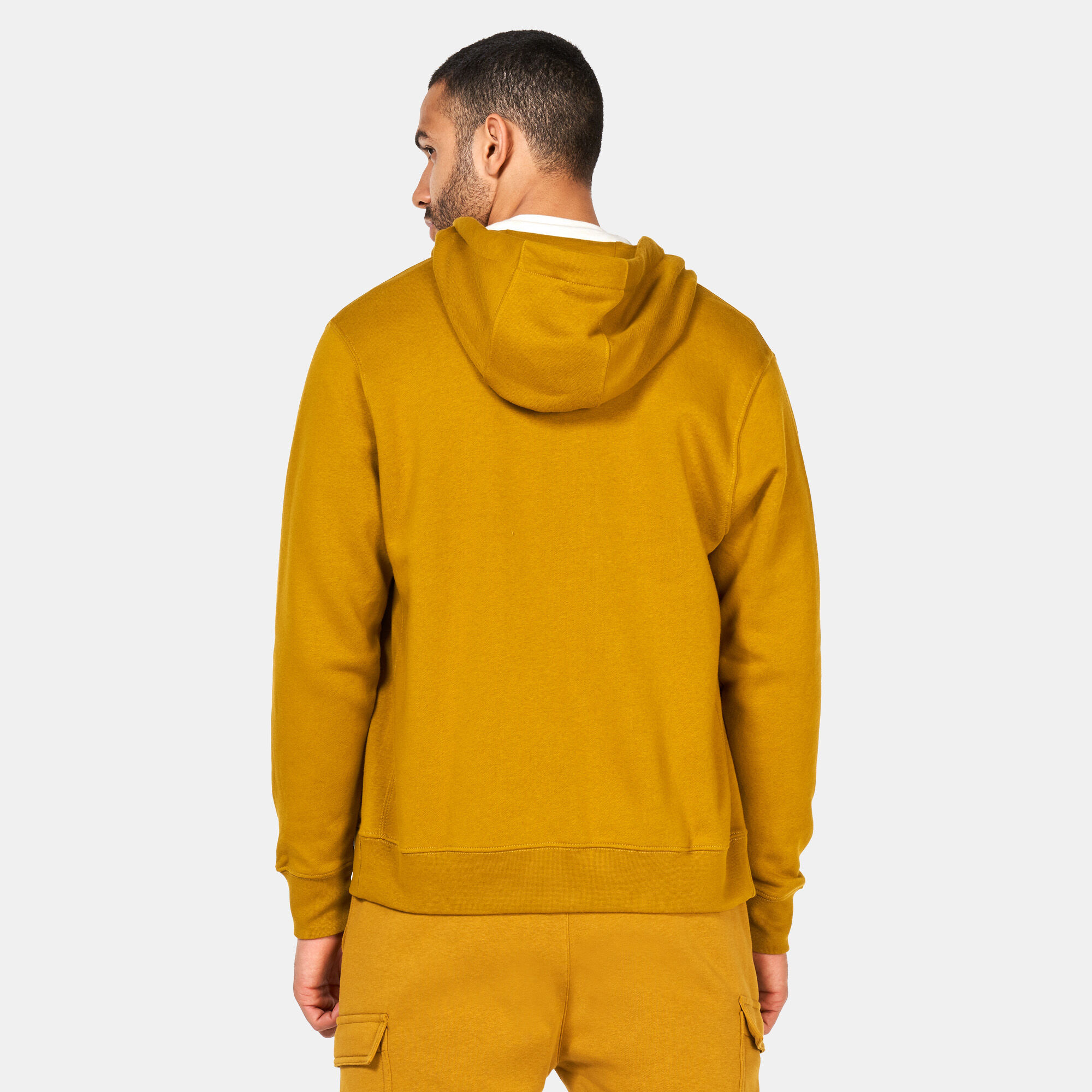 Men s Sportswear Club Full Zip Fleece Hoodie yellow Nike in KSA SSS