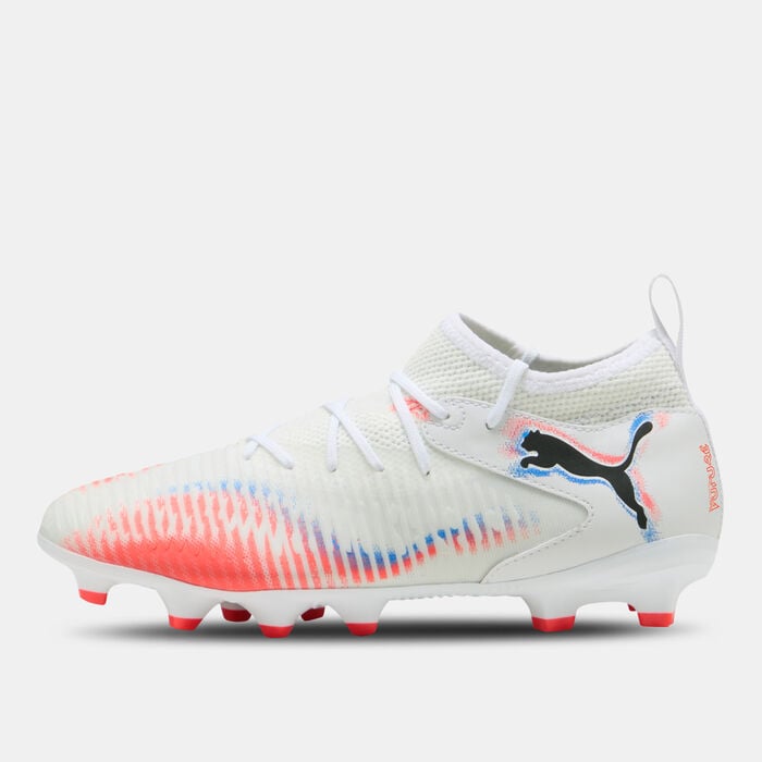 PUMA Kids' FUTURE 8 MATCH Multi-Ground Football Shoes White PUMA Kids' FUTURE 8 MATCH Multi-Ground Football Shoes White image number 1