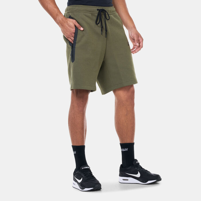 Buy Nike Men's Sportswear Tech Fleece Shorts Brown in KSA -SSS