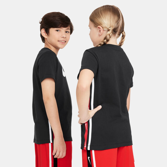 Nike Kids' Sportswear T-Shirt (Older Kids) Black Nike Kids' Sportswear T-Shirt (Older Kids) Black image number 1
