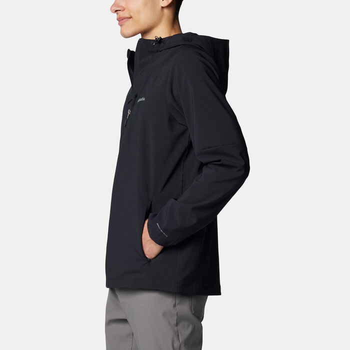 Columbia Men's Tech Softshell Hoodie Black Columbia Men's Tech Softshell Hoodie Black image number 2