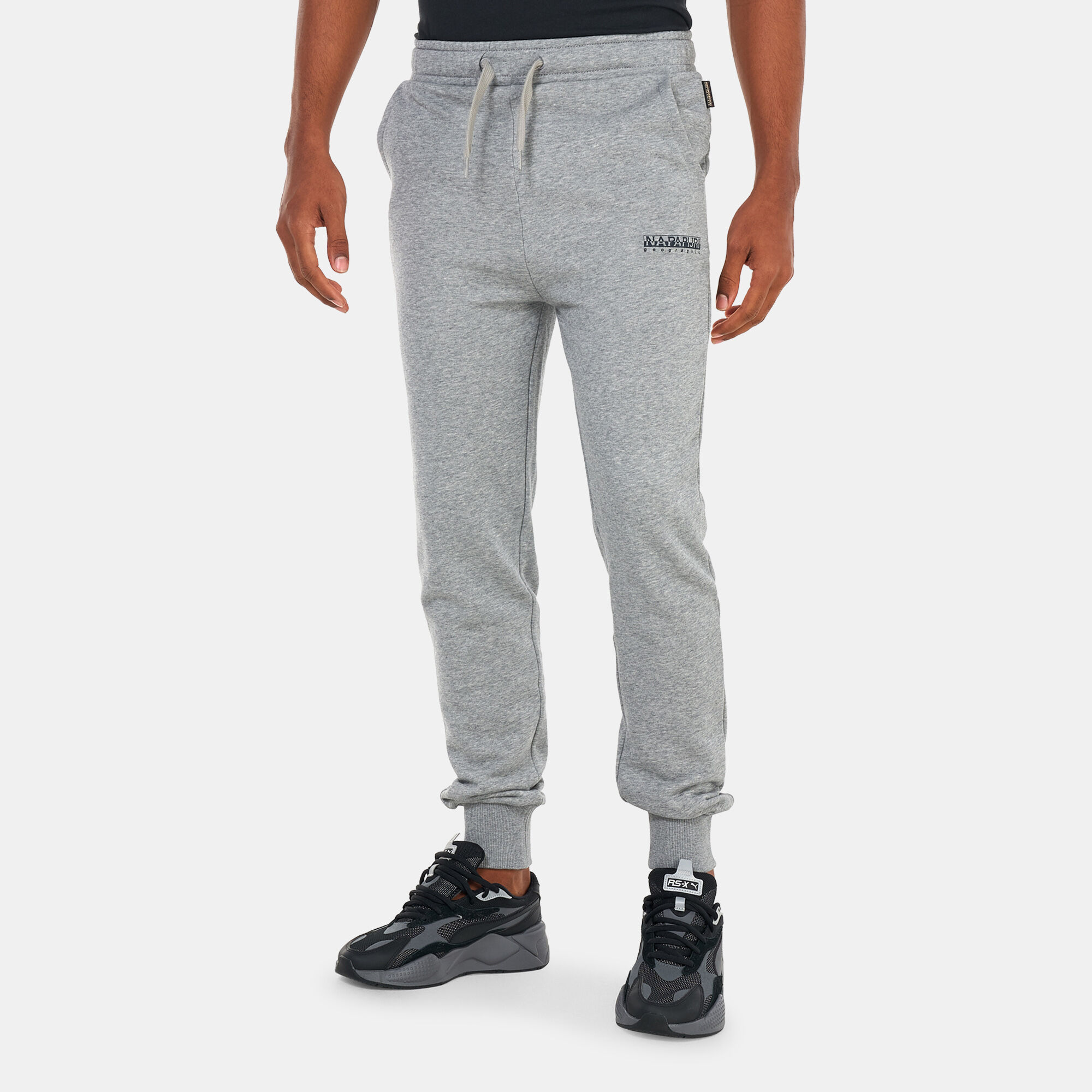 Buy Napapijri Men s M Box Joggers Grey in KSA SSS