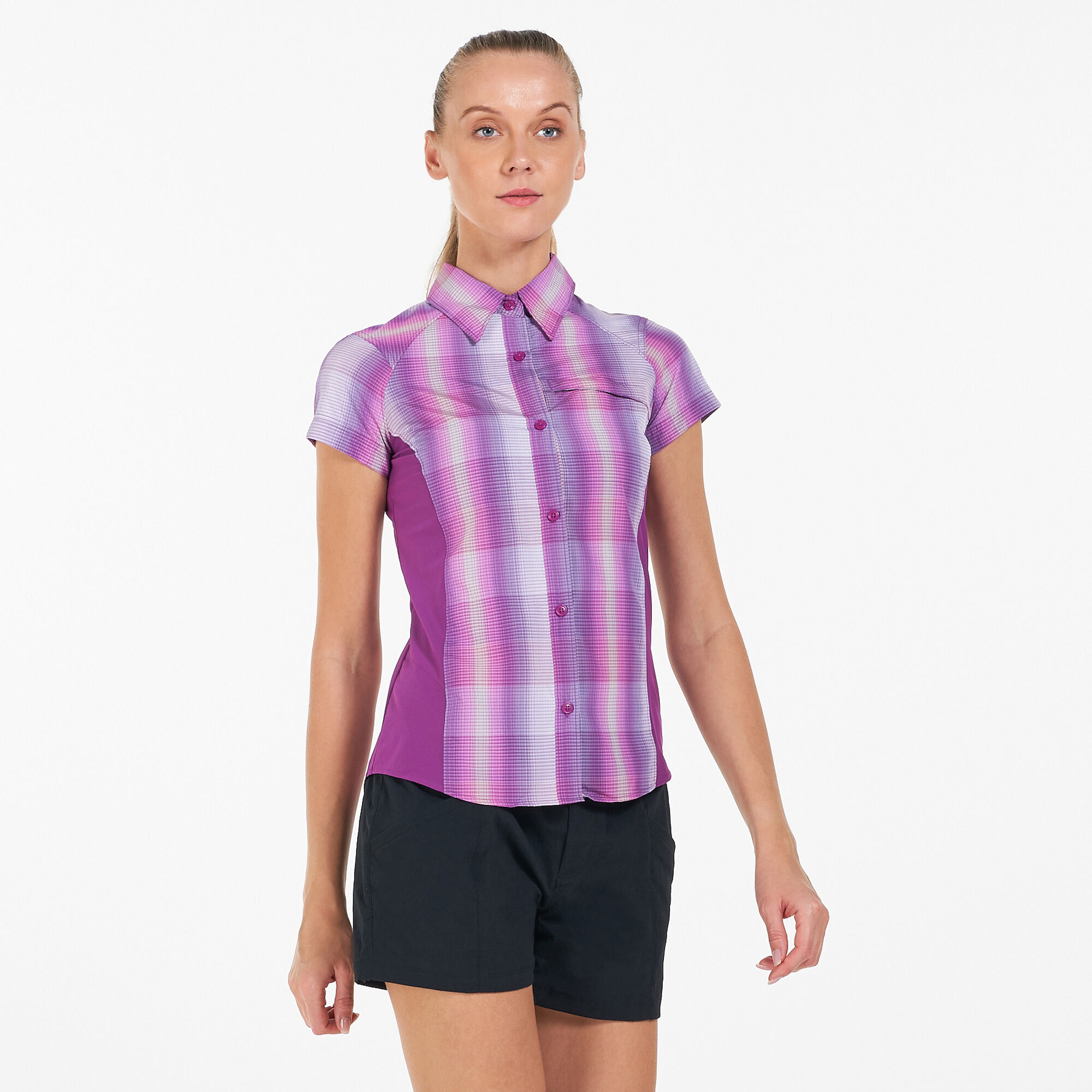 Buy Columbia Women s Silver Ridge Plaid II Short Sleeve Shirt