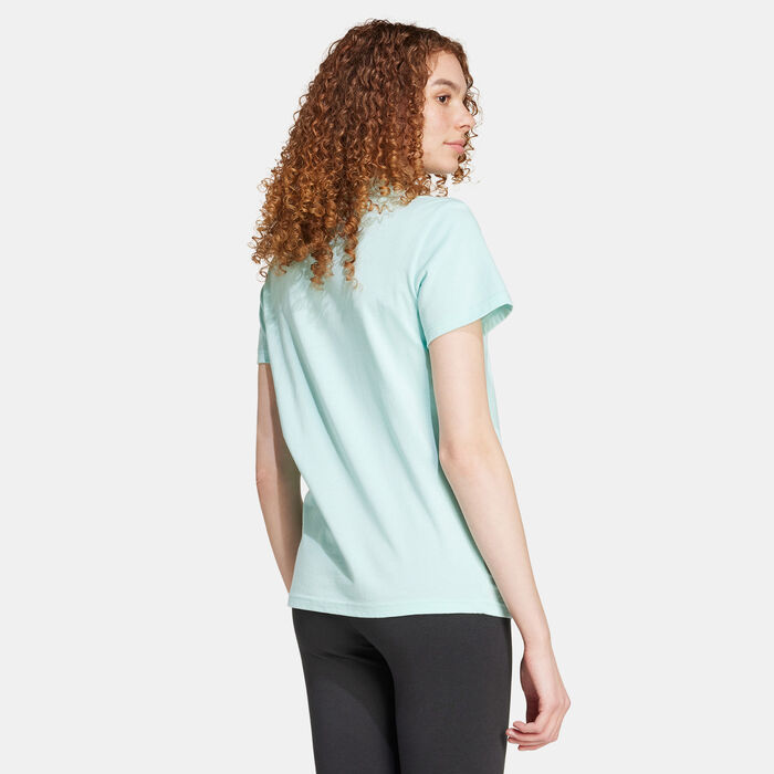 adidas Women's Summer Fun Float Graphic T-Shirt Blue adidas Women's Summer Fun Float Graphic T-Shirt Blue image number 1