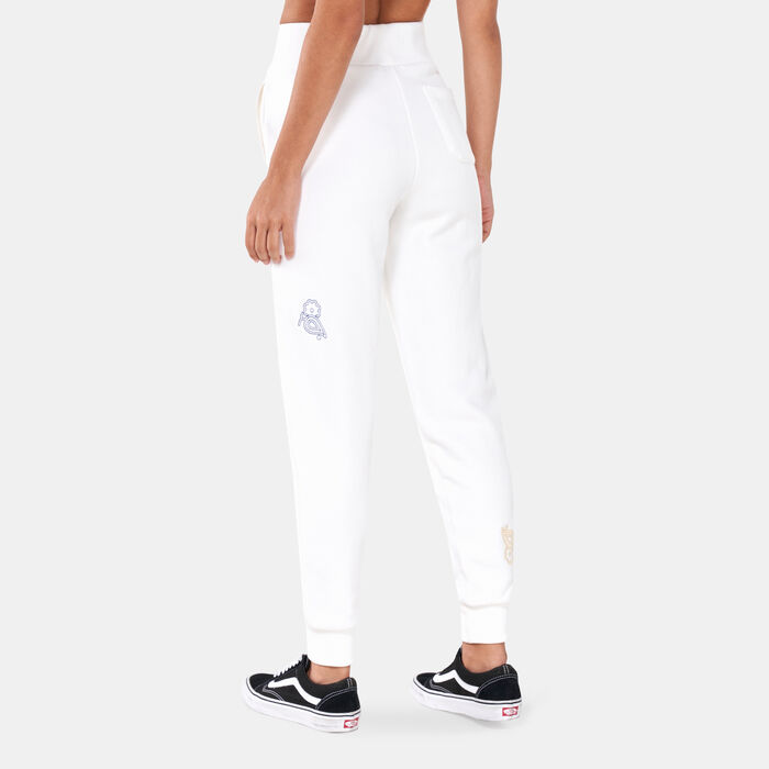 Vans Women's Paisley Check Sweatpants White Vans Women's Paisley Check Sweatpants White image number 1