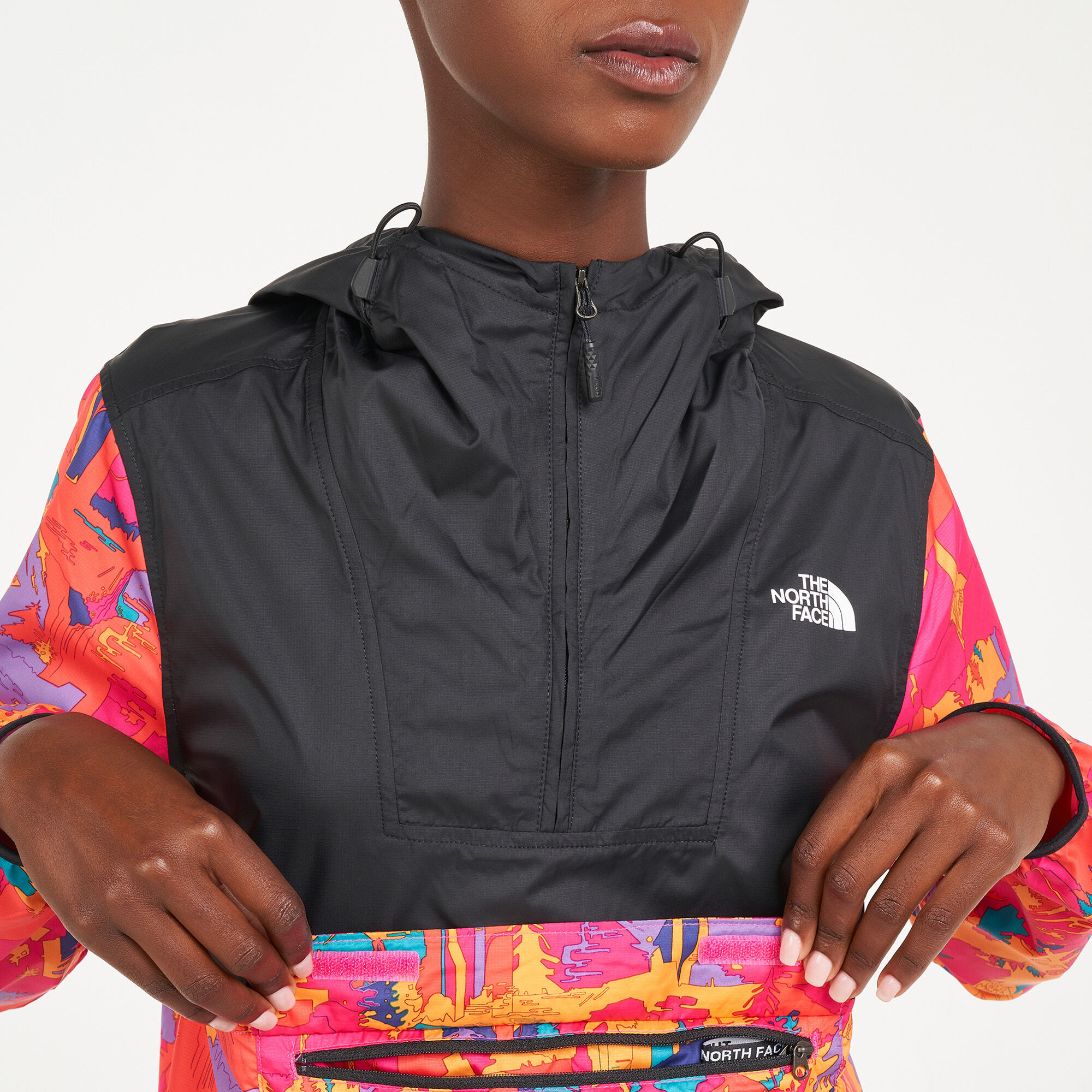 The north face deals women s printed fanorak