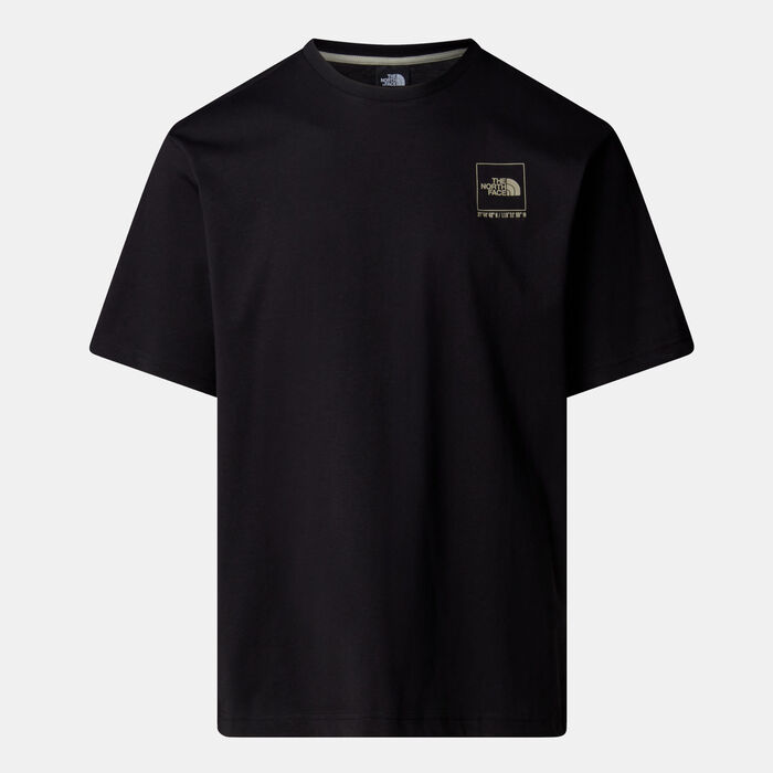 The North Face Men's Coordinates T-Shirt Black The North Face Men's Coordinates T-Shirt Black image number 0