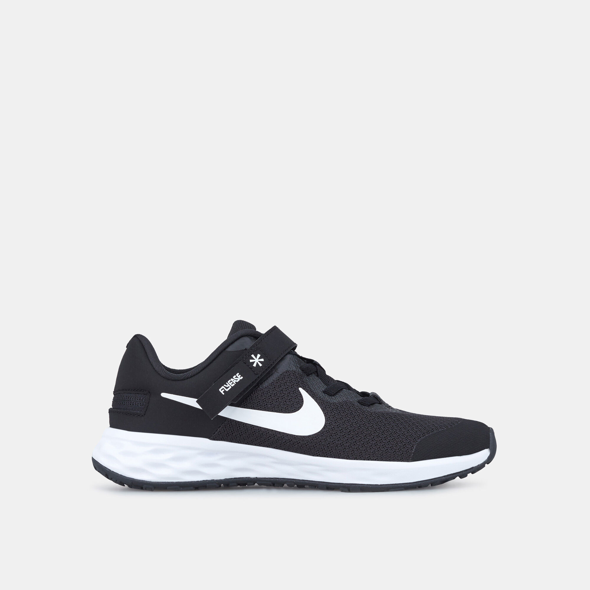 Kids Revolution 6 FlyEase Shoes Black Nike in KSA SSS