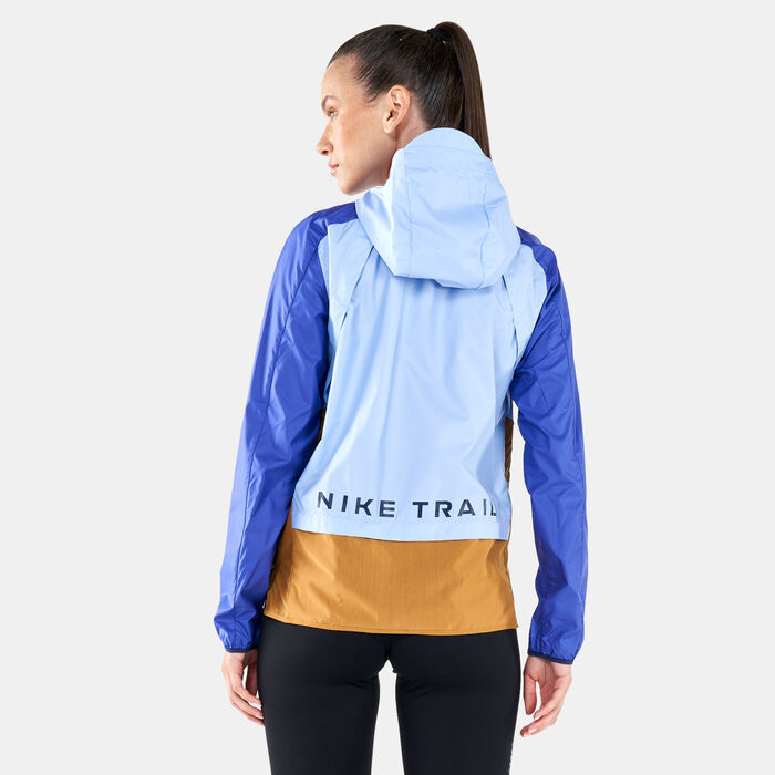 Nike Women's Shield Trail Jacket Orange Nike Women's Shield Trail Jacket Orange image number 1