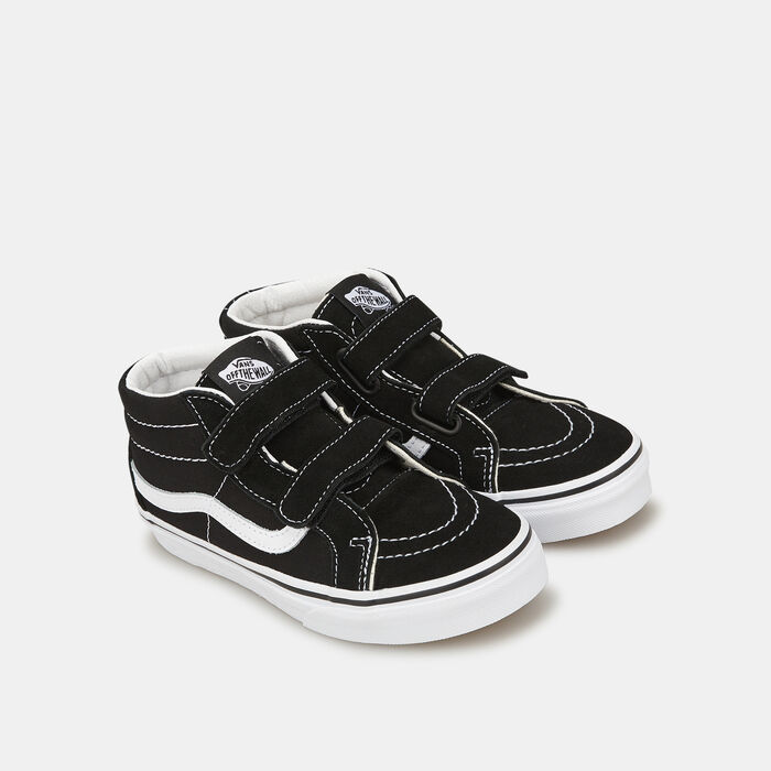 Vans Kids' Sk8-Mid Reissue V Unisex Shoe Black Vans Kids' Sk8-Mid Reissue V Unisex Shoe Black image number 1