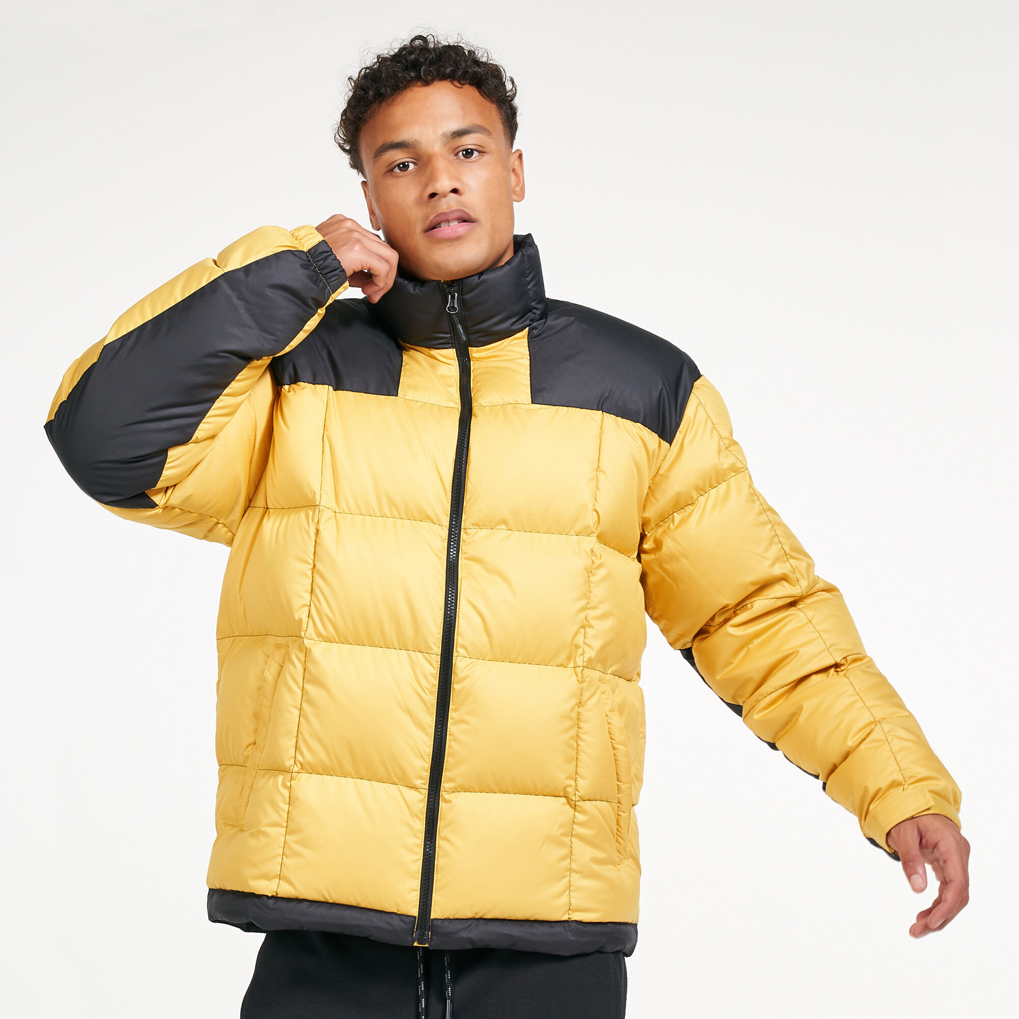 North face lhotse store jacket yellow