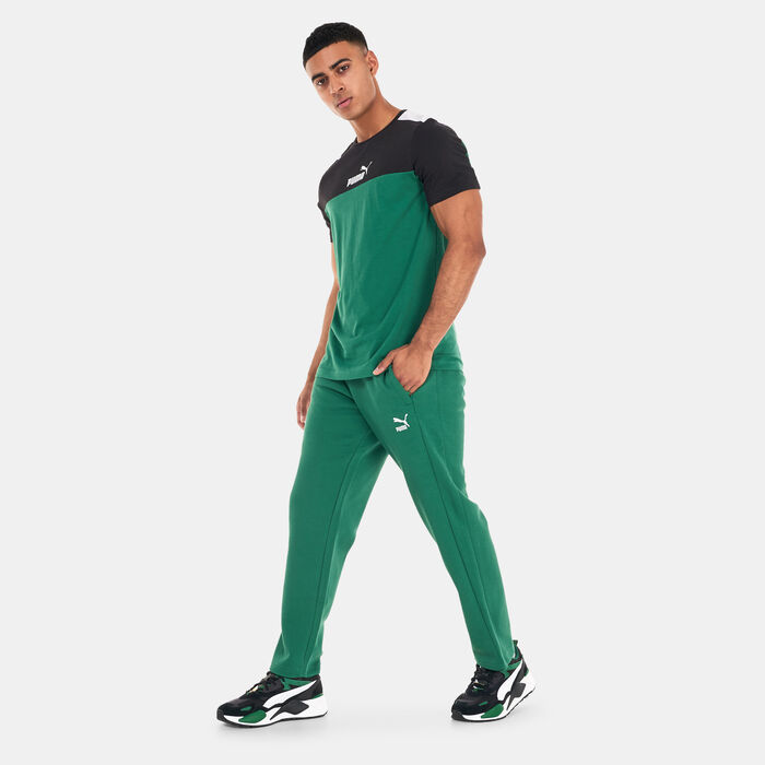 PUMA Men's T7 Track Pants Green PUMA Men's T7 Track Pants Green image number 2