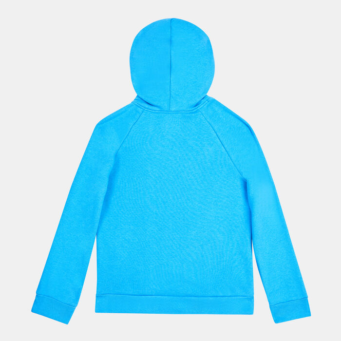 Under Armour Kids' Rival Fleece Hoodie Blue image number 1