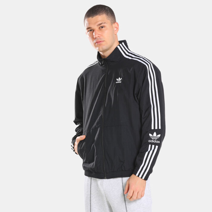 Buy adidas Originals Men's Adicolor Classics Lock-Up Trefoil Track Top Black  in KSA -SSS