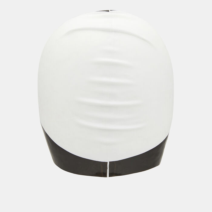 Arena 50th Team Stripe Swimming Cap White image number 1