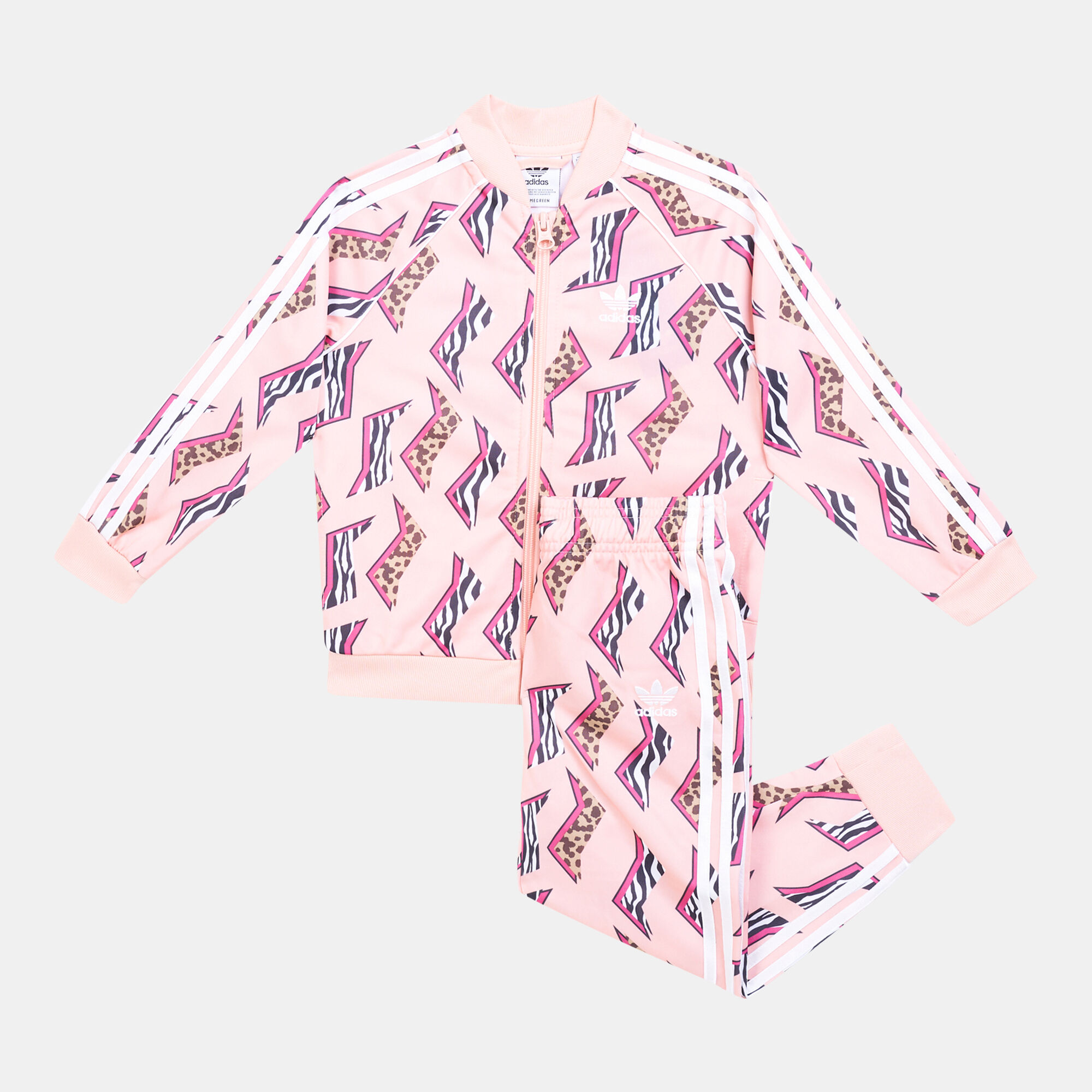 Superstar online tracksuit pink