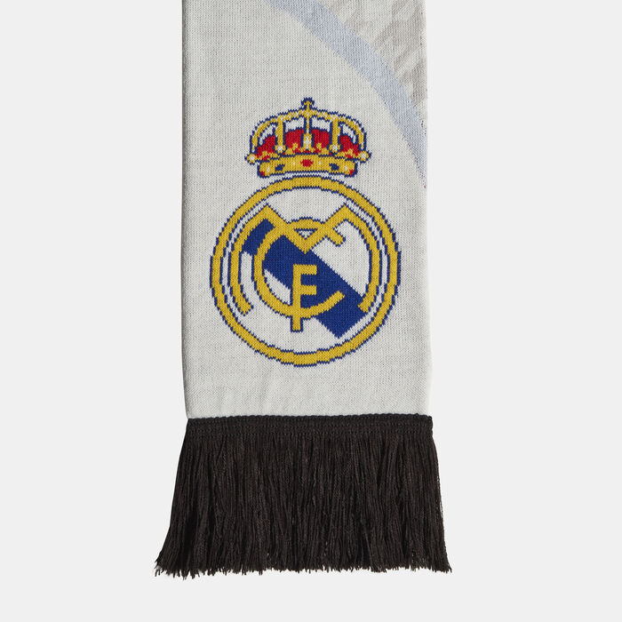 adidas Real Madrid Home Scarf White adidas Real Madrid Home Scarf White image number 1