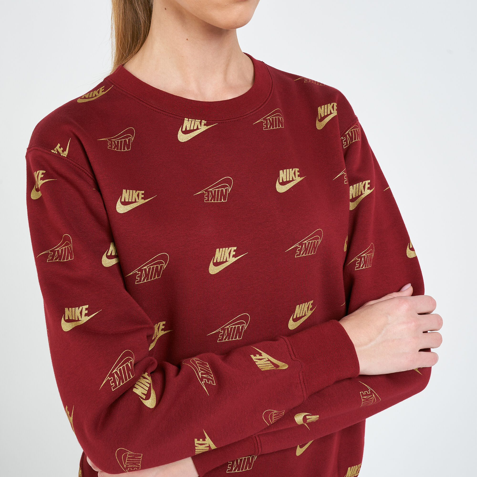 Nike shine crew sweatshirt outlet