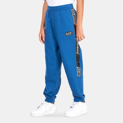 EA7 Emporio Armani Kids' Taper Joggers Blue EA7 Emporio Armani Kids' Taper Joggers Blue