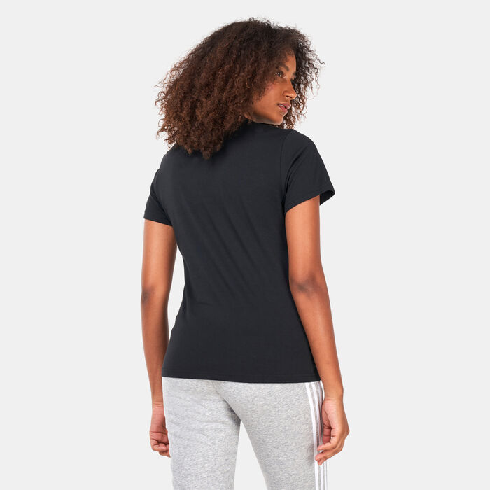 adidas Women's Essentials Logo T-Shirt Black image number 1