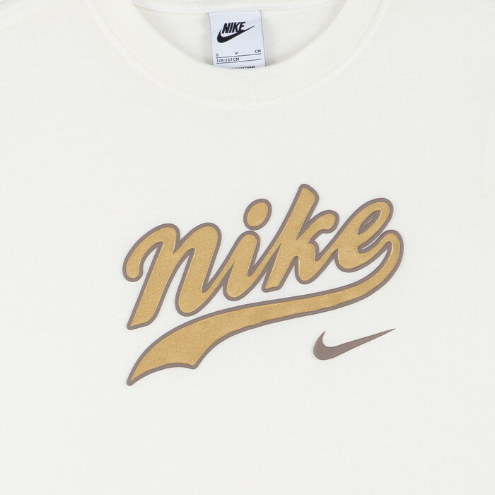 Nike Kids' Sportswear Trend T-Shirt Ivory Nike Kids' Sportswear Trend T-Shirt Ivory image number 2