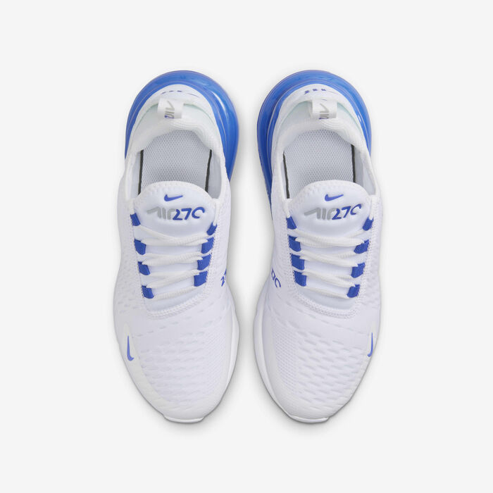 Nike Kids' Air Max 270 Shoes White image number 3