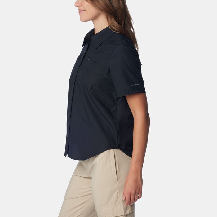 Columbia Women's Silver Ridge 3.0 Hiking Shirt Black Columbia Women's Silver Ridge 3.0 Hiking Shirt Black image number 2