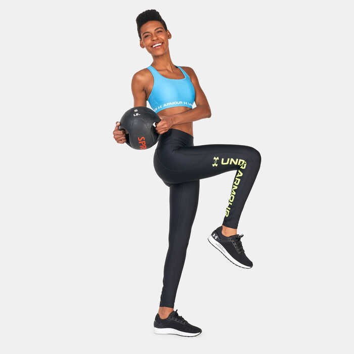 Under Armour Women's HeatGear® Full-Length Leggings Black Under Armour Women's HeatGear® Full-Length Leggings Black image number 2