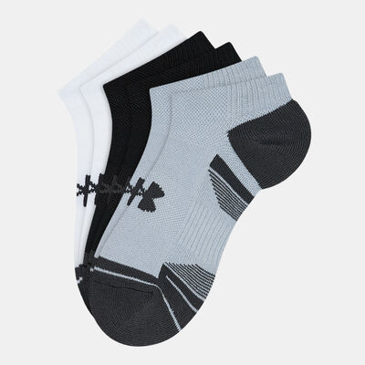 Under Armour Performance Tech Training No-Show Socks (3 Pairs) Grey