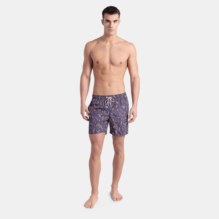 Arena Men's Printed Beach Shorts Multi-Color image number 2