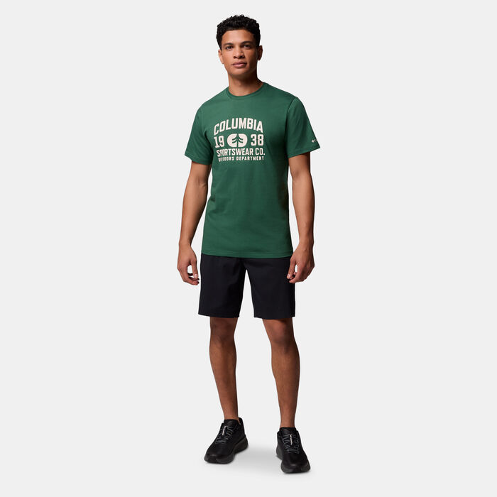 Columbia Men’s CSC Graphic T-Shirt Green Columbia Men’s CSC Graphic T-Shirt Green image number 2
