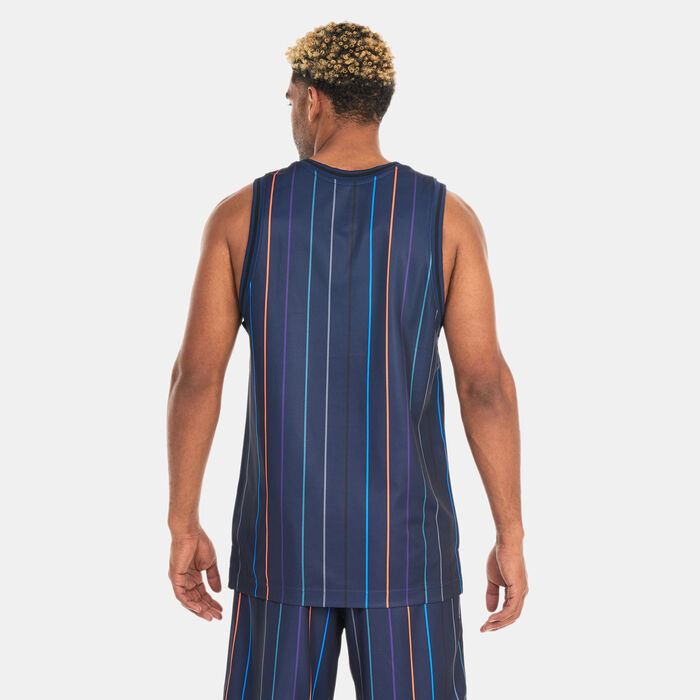 Nike Men's Dri-FIT DNA Basketball Jersey Blue image number 1